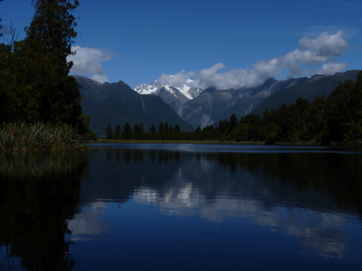 Lake Matheson Southern Alps Reflected on Lake Matheson