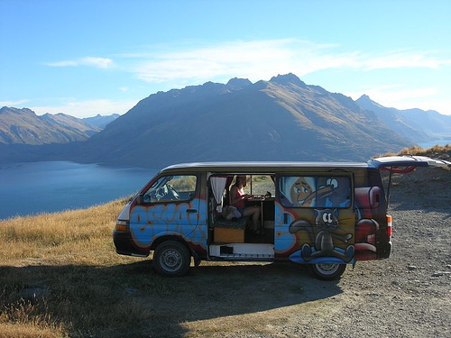 Campervan in New Zealand