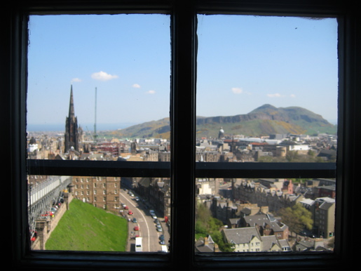 View from Edinburgh Castle, Edinburgh Scotland