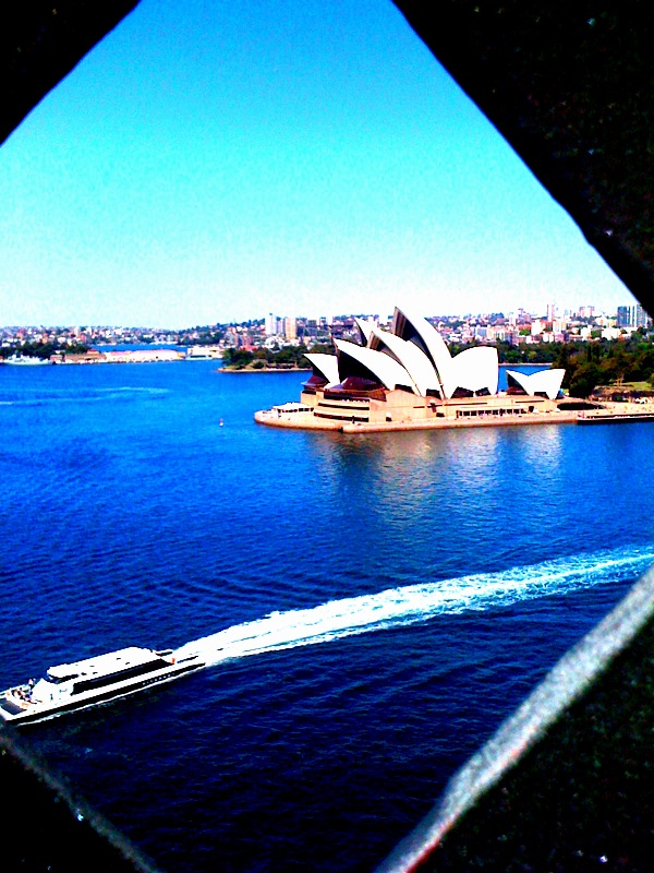 Sydney Opera House from the Sydney Harbour Bridge Sydney Opera House from the Sydney Harbour Bridge