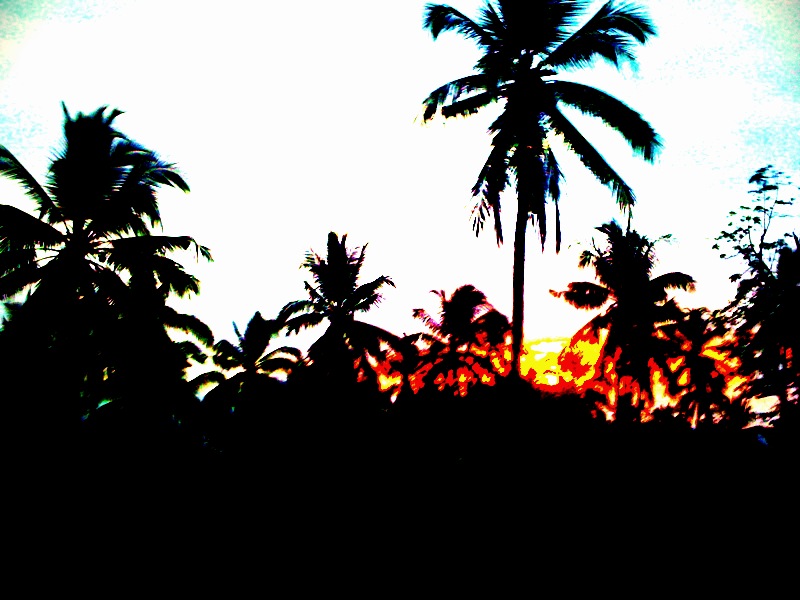Sunset in Bali Sunset in Bali