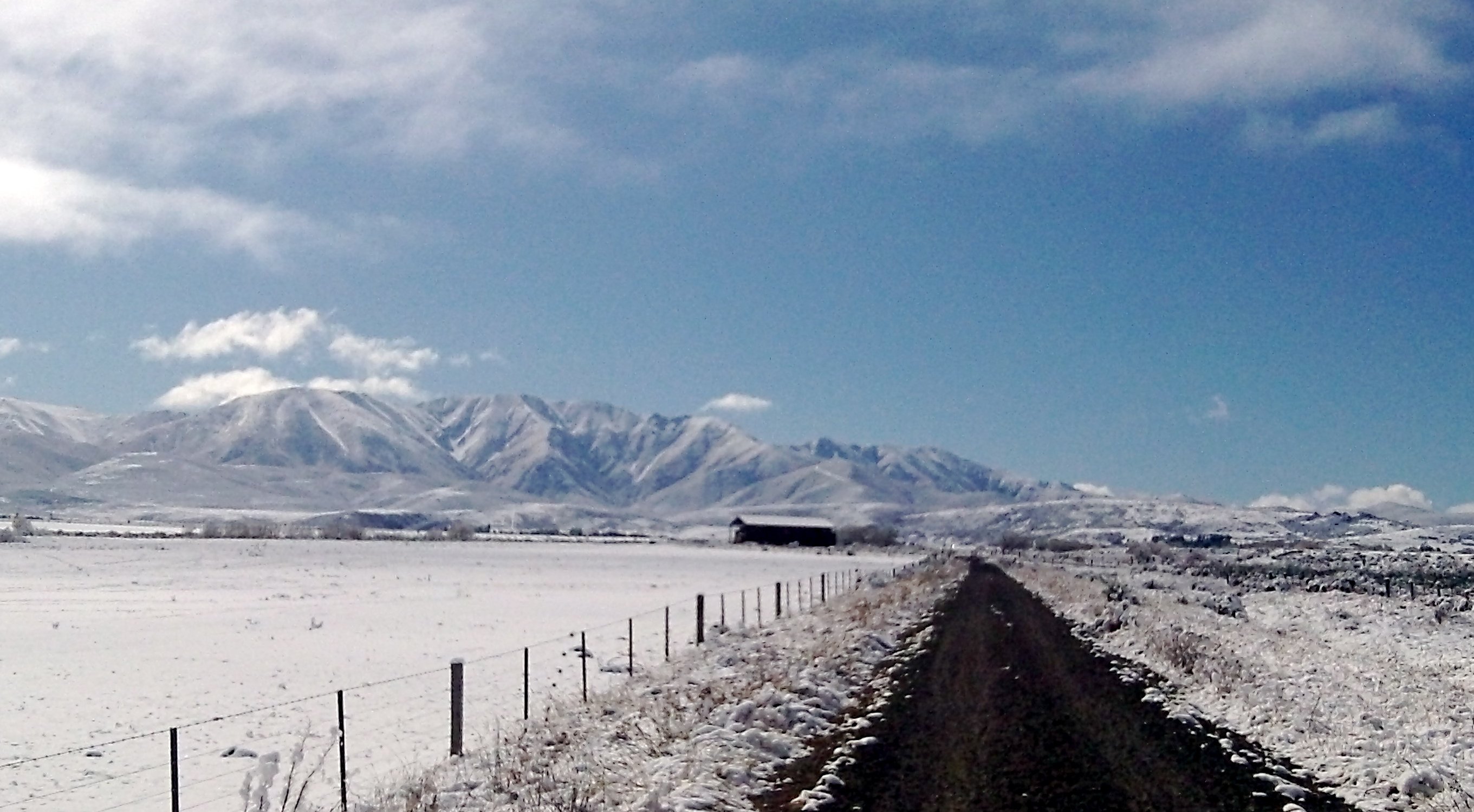 Snow Covered Otago Rail Trail