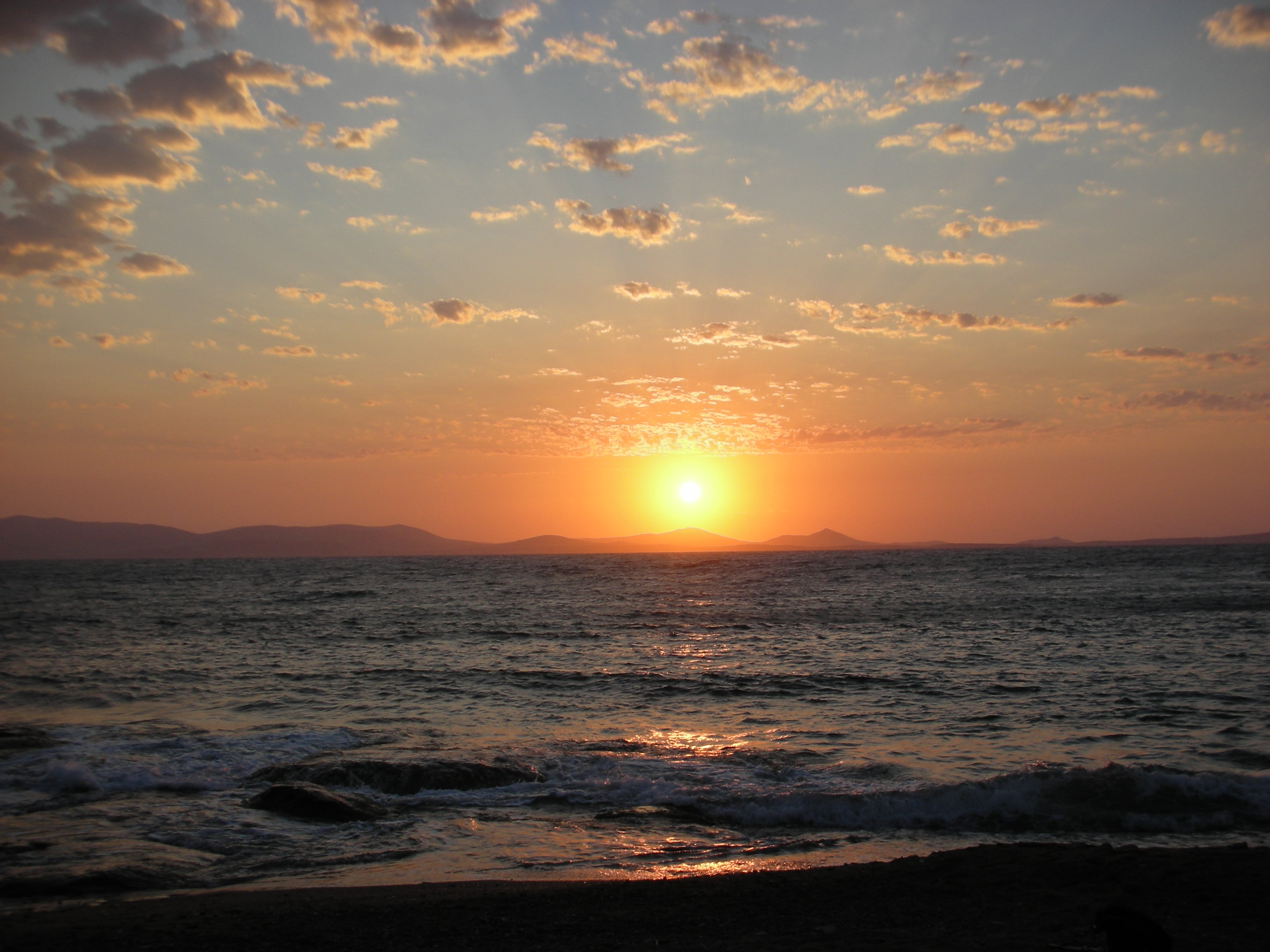 Sunset on Naxos Sunset on Naxos