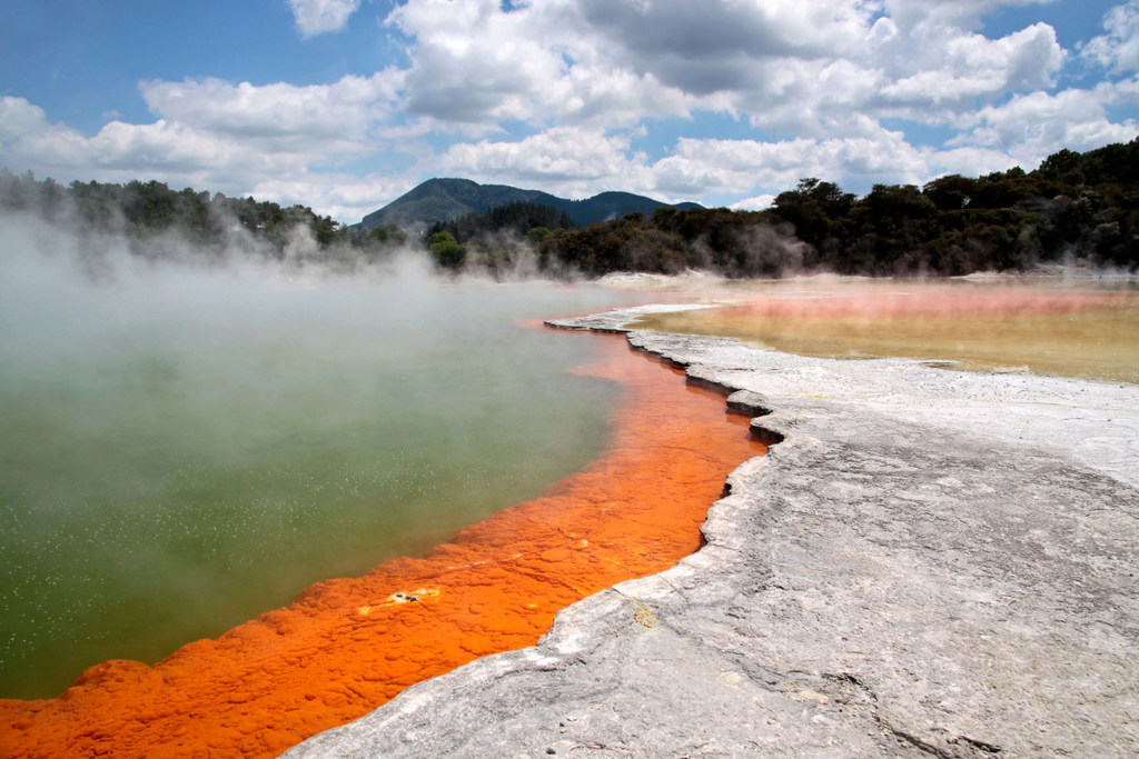 Champagne Pool, New Zealand (North Island) Champagne Pool, New Zealand (North Island)