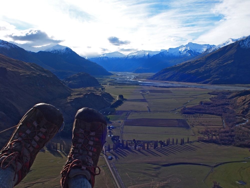Flying up the Matukituki