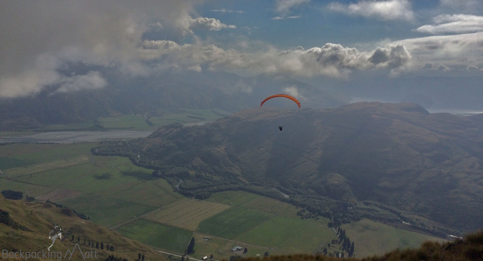 Paragliding Treble Cone