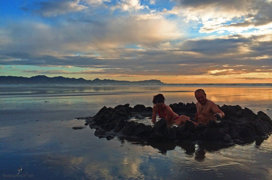 Kawhia Hot Water Beach