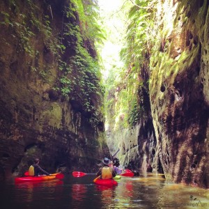 Kayaking at Blue Duck Lodge