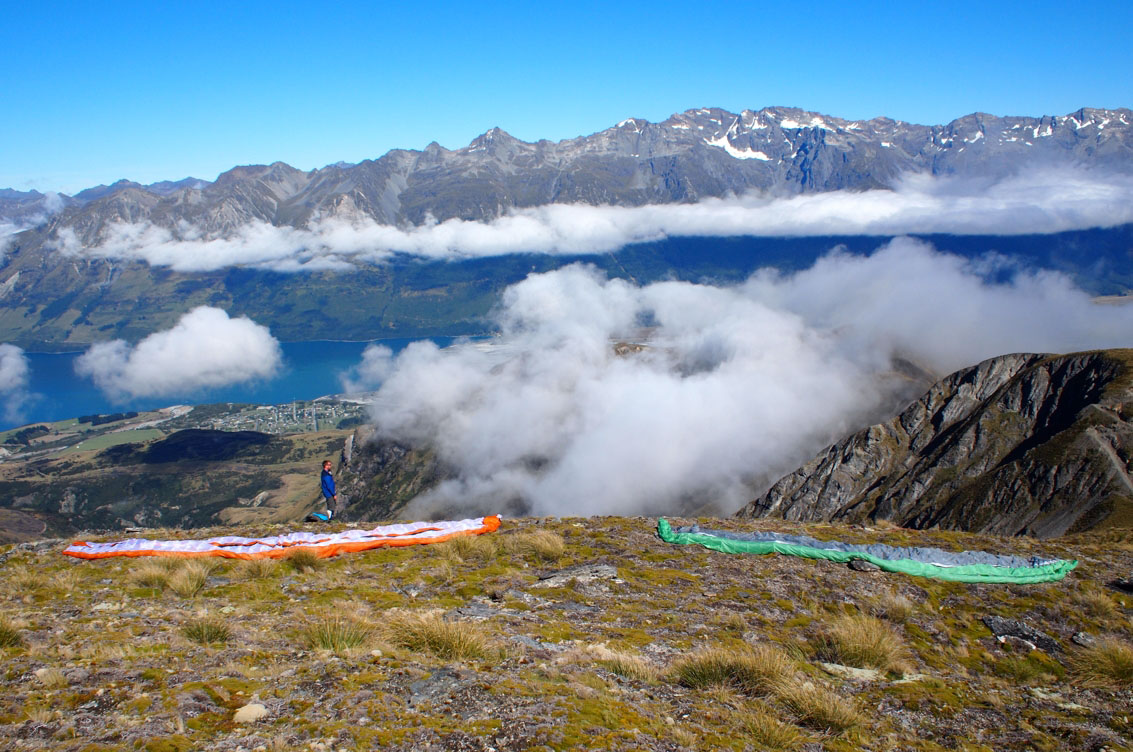 Looking down to Glenorchy. 