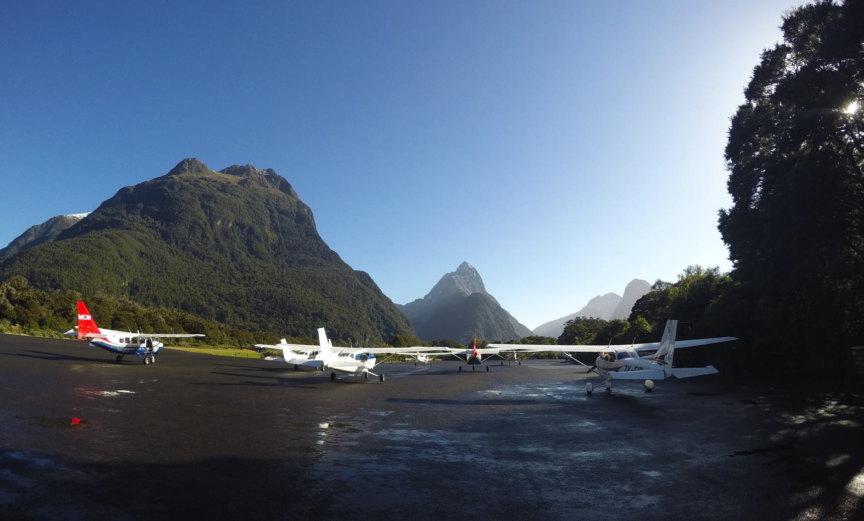 Milford Sound "International" Airport