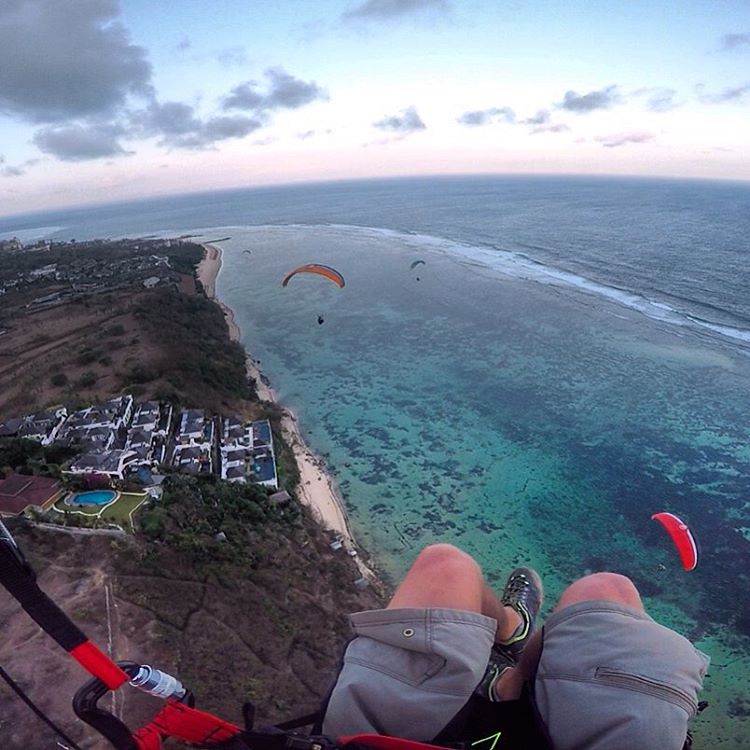 Paragliding in Bali